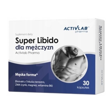 Activlab Pharma Super Libido For Men 30 Capsules