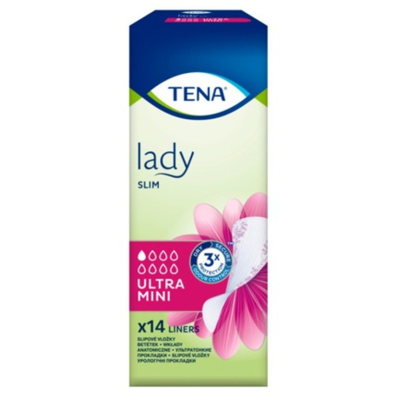 Tena Lady Slim Ultra Mini Special Pads 14 Pieces