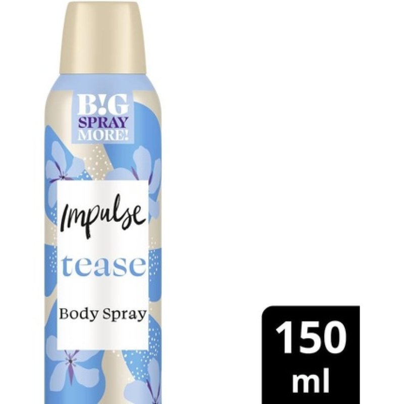 Impulse Tease Body Spray Deodorant 150ml