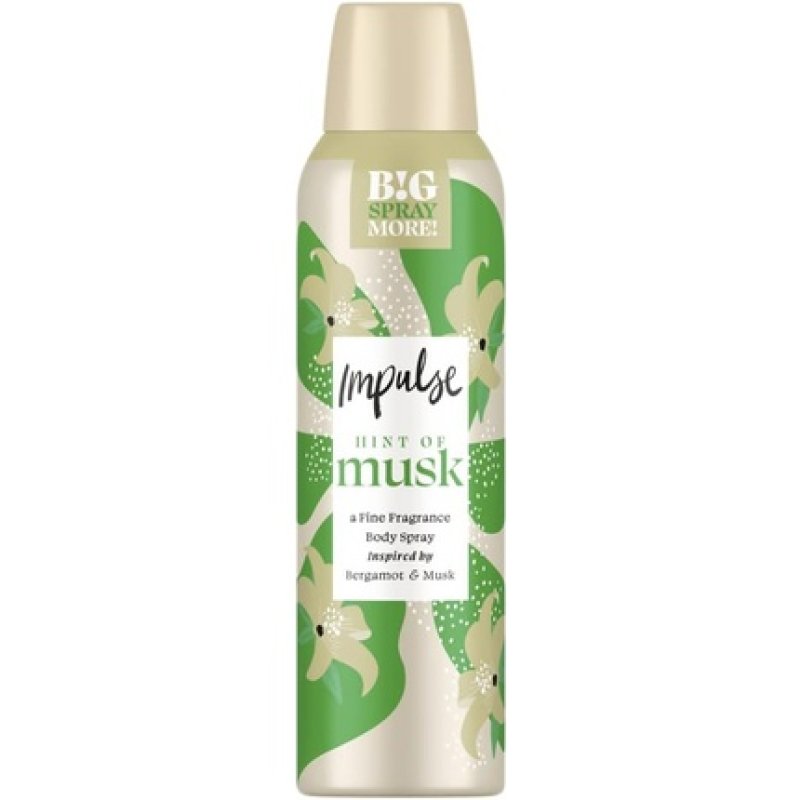 Impulse Hint Of Musk Body Spray Deodorant 150ml