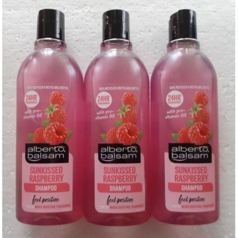 Alberto Balsam Sunkissed Raspberry Shampoo with Pro-Vitamin B5 300ml