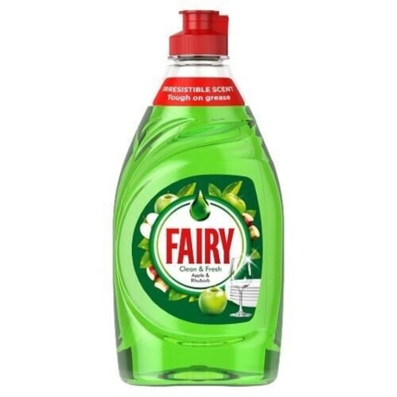 Fairy Clean & Fresh Apple & Rhubarb Dishwashing Liquid 320ml