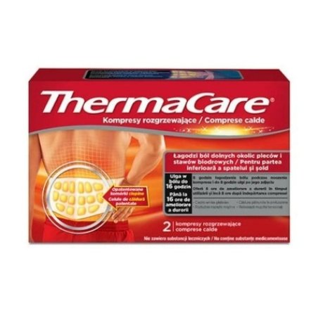 Thermacare Warming Compresses For Back And Hips - 2 Pieces