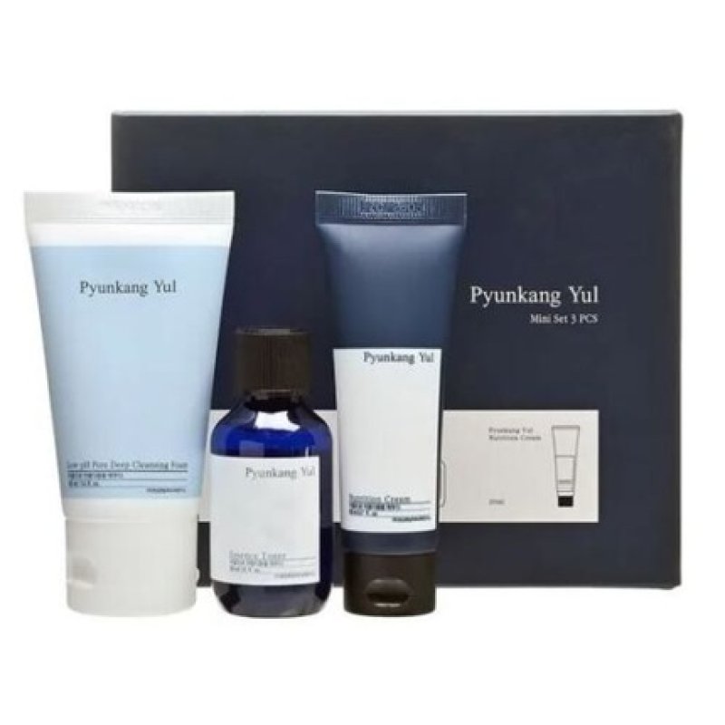 Pyunkang Yul Miniature 3 Type Set - Toner, Serum, and Cream