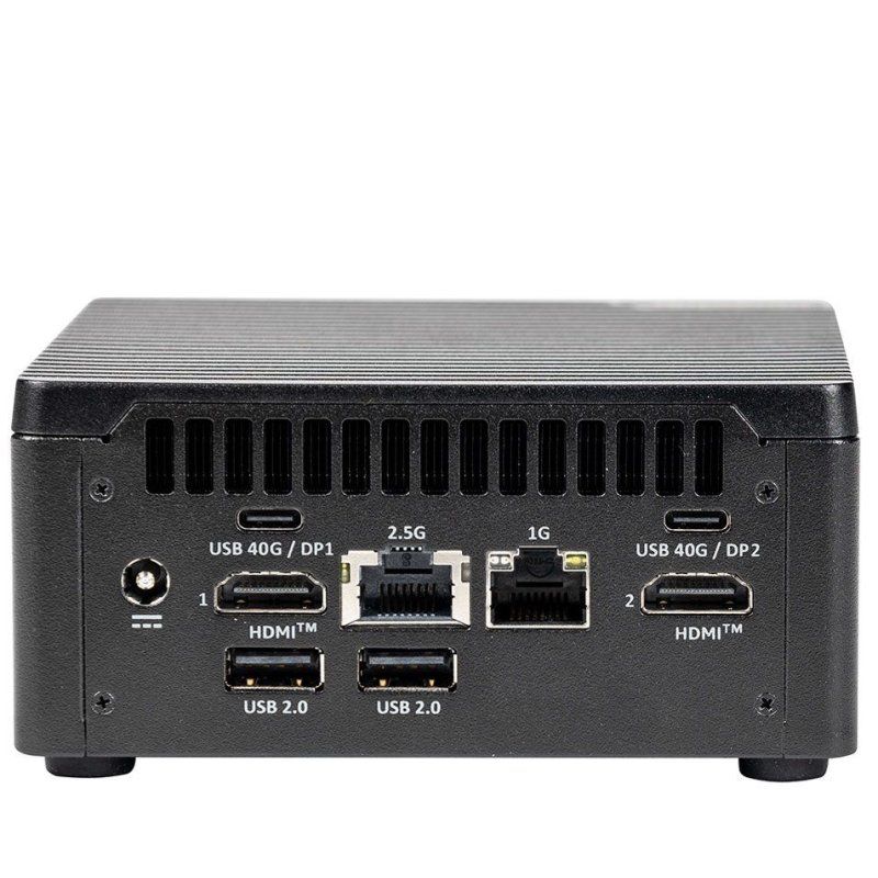 bluechip BUSINESSline L3161 *Green* Intel Core Ultra 5 125H 16 Go DDR5-SDRAM 500 Go SSD Windows 11 Pro Mini PC Noir