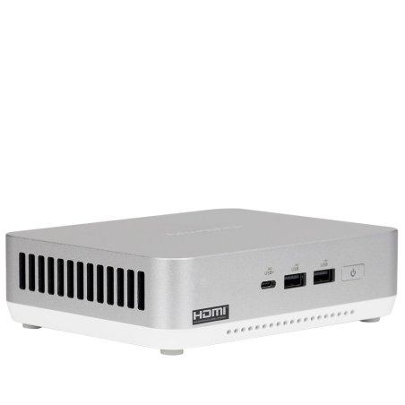 bluechip BUSINESSline M11450 Intel Core Ultra 5 125H 16 Go DDR5-SDRAM 500 Go SSD Windows 11 Pro Mini PC Argent, Blanc
