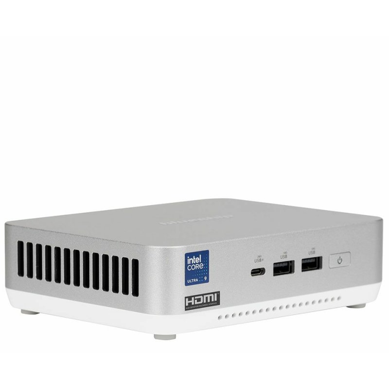 bluechip BUSINESSline M11490 *white* Intel Core Ultra 9 185H 16 Go DDR5-SDRAM 500 Go SSD Windows 11 Pro Mini PC Blanc