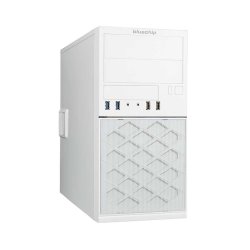 bluechip BUSINESSline T3200 *white* Intel Core™ i3 i3-14100 8 Go DDR4-SDRAM 500 Go SSD Windows 11 Pro Mini Tower PC