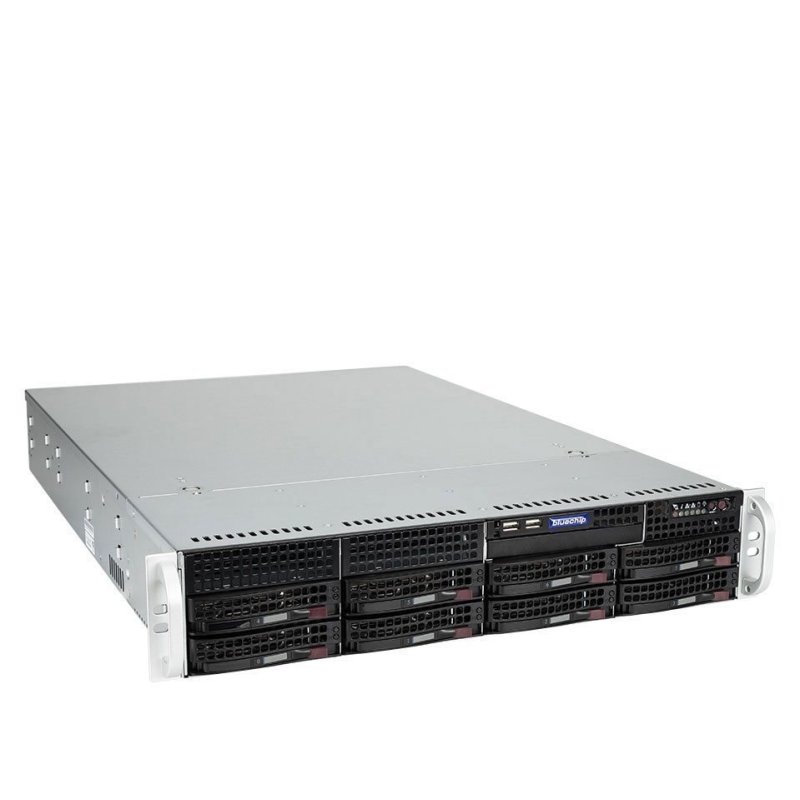 Server bluechip SERVERline R32308a 2HE Rack. Xeon E-2414 32GB 2x480GB SSD 2x Gigabit Ethernet