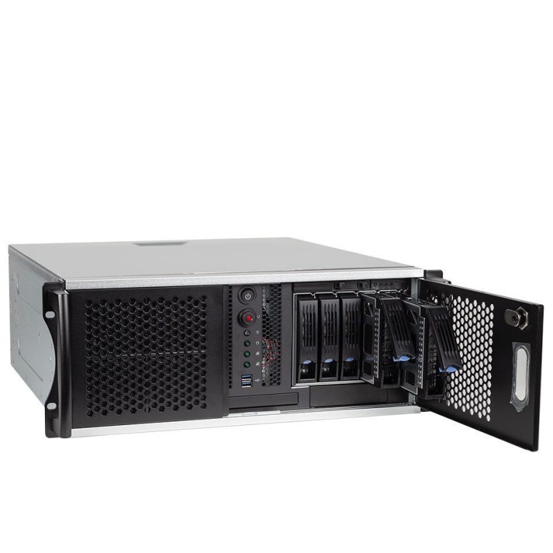 bluechip SERVERline R34301s serveur 960 Go Rack (4 U) AMD EPYC 4124P 3,8 GHz 32 Go DDR5-SDRAM 700 W