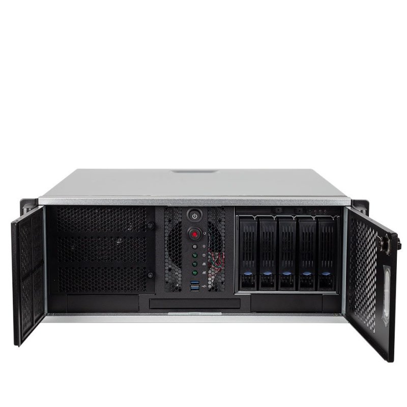 bluechip SERVERline R34301s serveur 960 Go Rack (4 U) AMD EPYC 4124P 3,8 GHz 32 Go DDR5-SDRAM 700 W