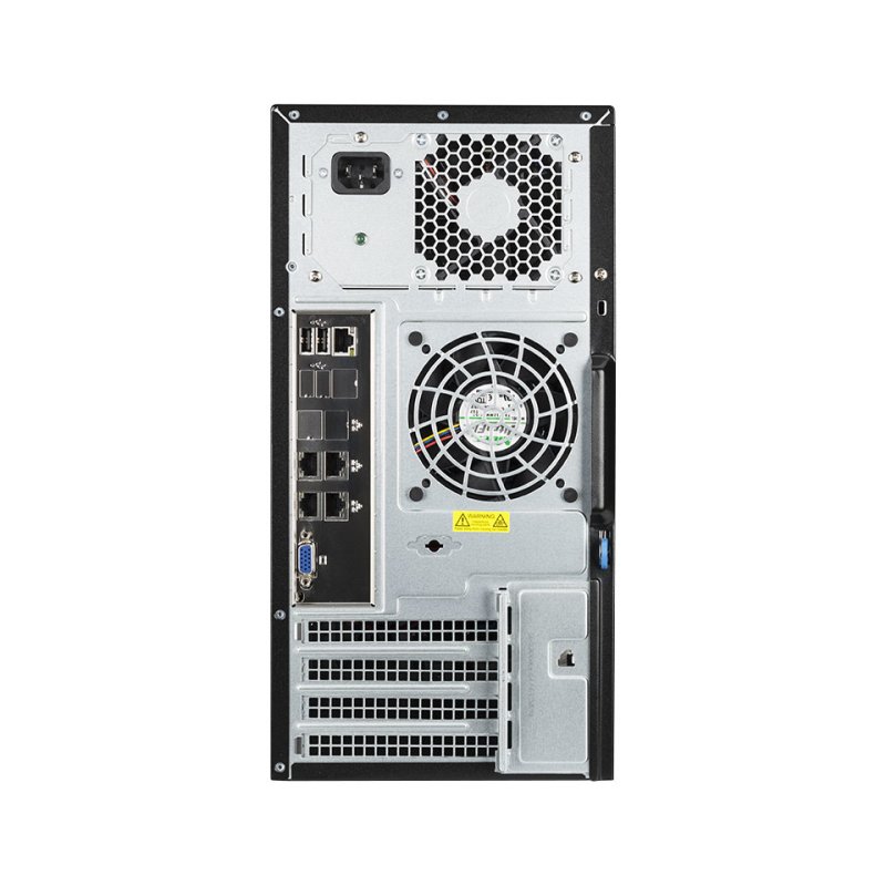 Server bluechip SERVERline T10301s Tower Atom C3558 16 GB DDR4. 960 GB SSD. 4 x Gigabit Ethernet