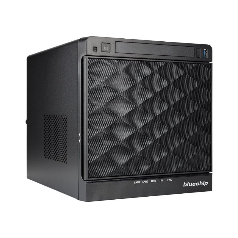 Server bluechip SERVERline T30338a Silent/Quiet-Server. Cube. Xeon 32GB. 2x480 GB SSD. 2 x Gigabit Ethernet