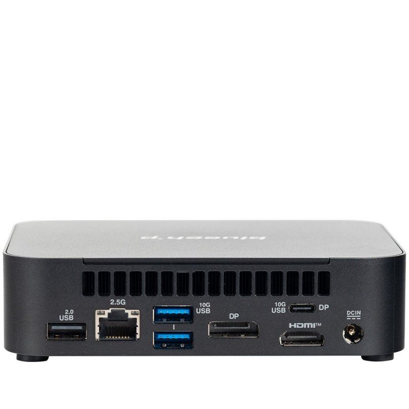 bluechip BUSINESSline M14150 Intel N N150 8 GB DDR5-SDRAM 500 GB SSD Windows 11 Pro Mini PC Black