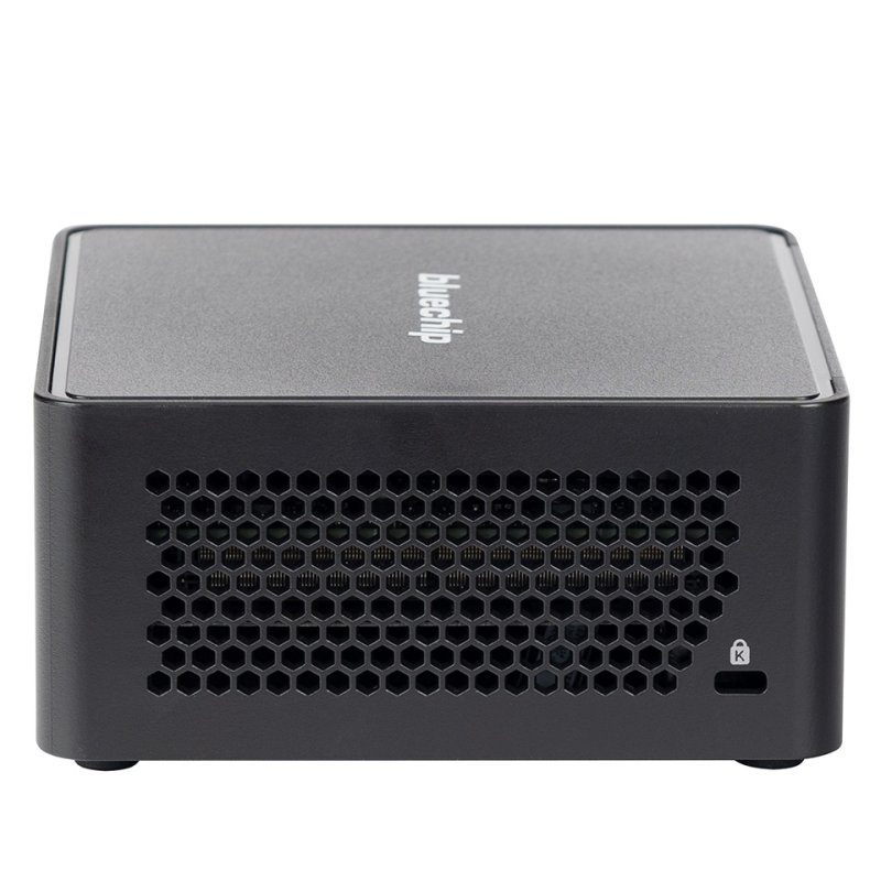 bluechip BUSINESSline M1435 Intel Core 3 100U 8 GB DDR5-SDRAM 500 GB SSD Windows 11 Pro Mini PC Black
