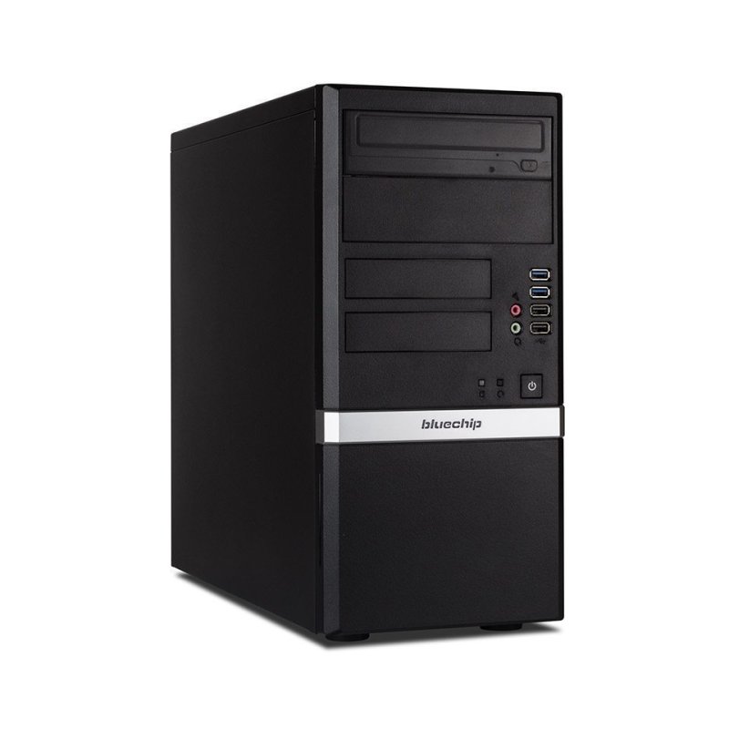bluechip INDUSTRYline T5024 Intel Core™ i5 i5-12400 16 Go DDR5-SDRAM 500 Go SSD Windows 11 Pro Mini Tower PC Noir