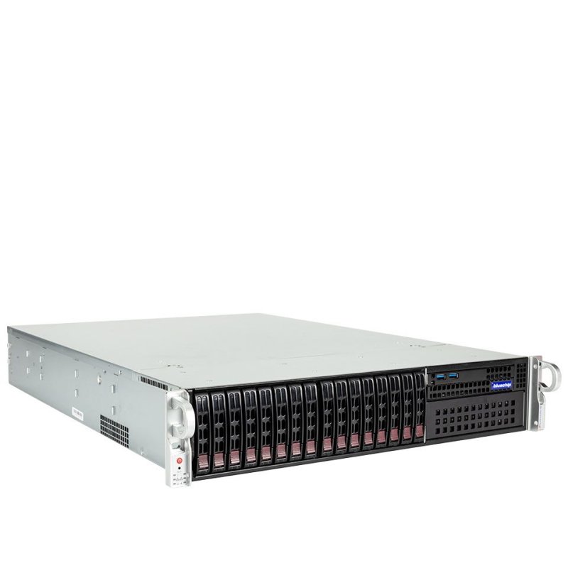 bluechip SERVERline R42201s 2HE Rack, AMD EPYC™ 7313P Prozessor / bis zu 3.70 GHz, 32 GB DDR4, 2 x 480 GB SSD,