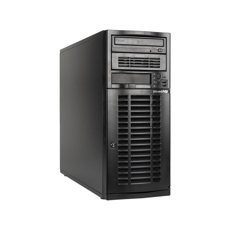 Server bluechip SERVERline T40321s Tower, Xeon 4410Y 32GB, 2 x 960 GB SSD, 2 x RJ45 (10 Gb/s)