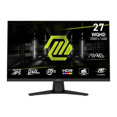 MSI MAG 274QFDE X24 écran plat de PC 68,6 cm (27") 2560 x 1440 pixels Wide Quad HD LCD Noir