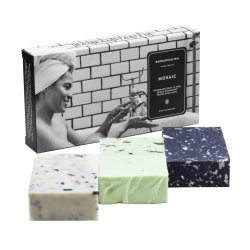 Badeanstalten - Mosaic - 3 soaps, each 100g