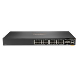 HPE Aruba Networking CX 6200F 24G Class-4 PoE 4SFP 370W Géré L3 Gigabit Ethernet (10/100/1000) Connexion Ethernet,
