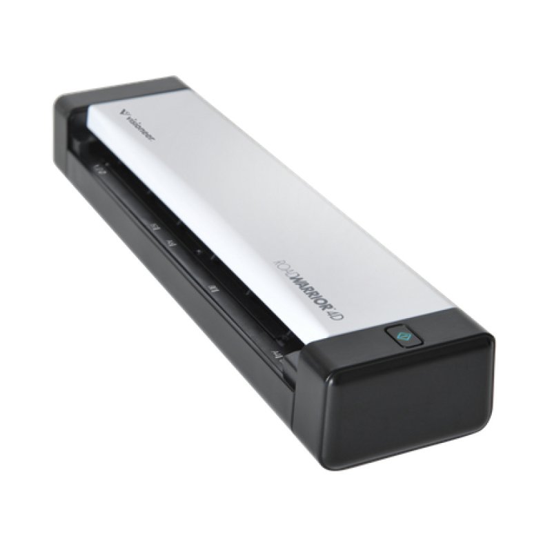 Visioneer Road Warrior 4D Alimentation feuille à feuille de scanner A4 Noir, Blanc