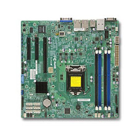 Supermicro X10SLM -F Intel C224 LGA 1150 (Emplacement H3) micro ATX