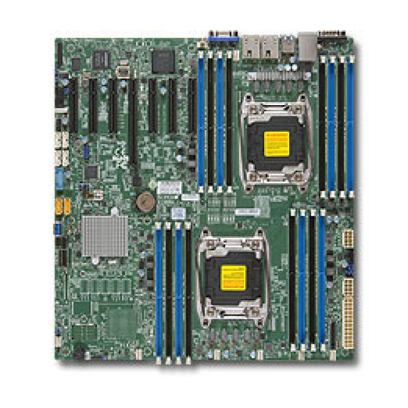 Supermicro X10DRH-iT Intel C612 LGA 2011 (Socket R) ATX étendu
