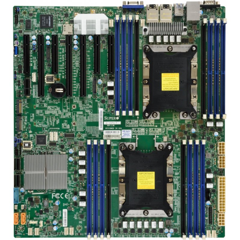 Supermicro X11DPH-I Intel C621 LGA 3647 (Socket P) Extended ATX