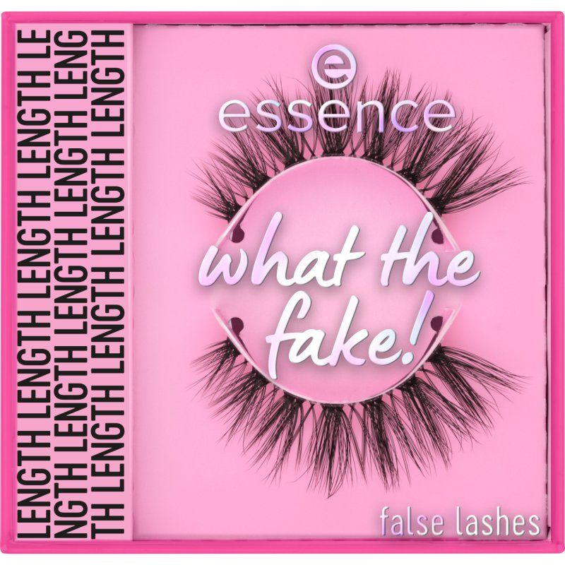 Essence what the FAKE! Bande de faux-cils Noir