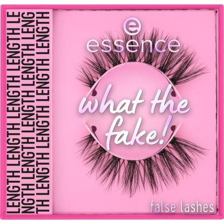 Essence what the FAKE! Bande de faux-cils Noir