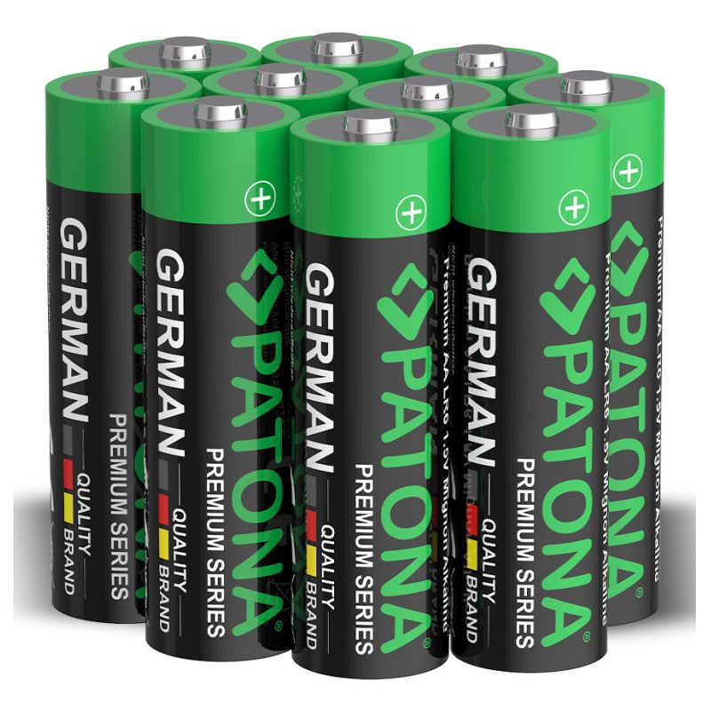 PATONA 10 Stück AA Alkaline Batterie Single-use battery