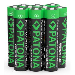 PATONA Premium AAA Micro LR03 – 10x alkaline batteries 1.5V