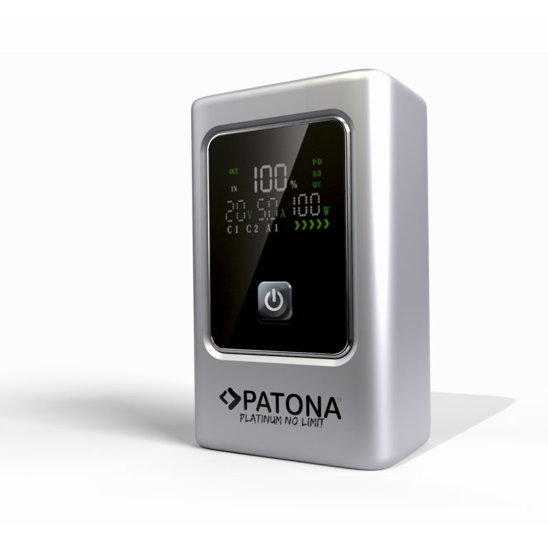 PATONA 4238 power bank Lithium-Ion (Li-Ion) 10000 mAh Silver