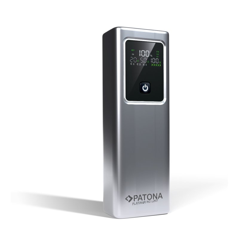 PATONA 4237 power bank Lithium-Ion (Li-Ion) 20000 mAh Grey