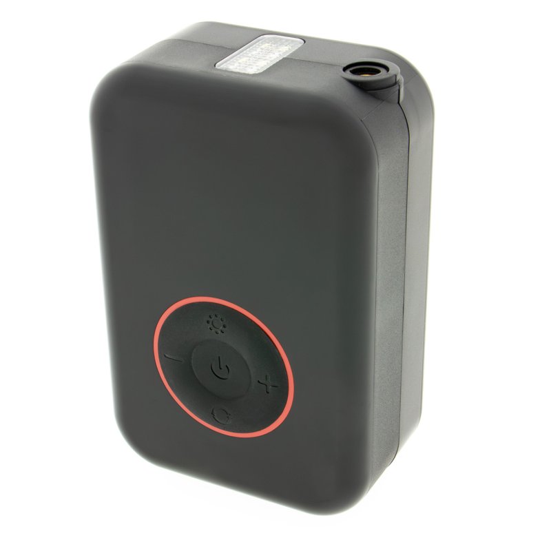 PATONA Electric tire inflator 10.3 bar / 150 PSI Powerbank and LED light Black