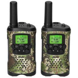 Alecto FR115CAMO two-way radio 8 channels 446 MHz Khaki
