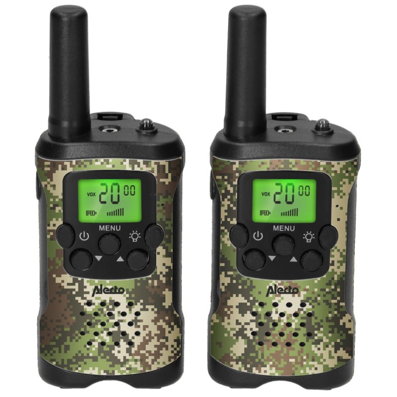 Alecto FR115CAMO two-way radio 8 channels 446 MHz Khaki