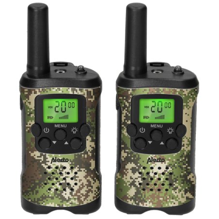 Alecto FR115CAMO radio bidirectionnelle 8 canaux 446 MHz Kaki