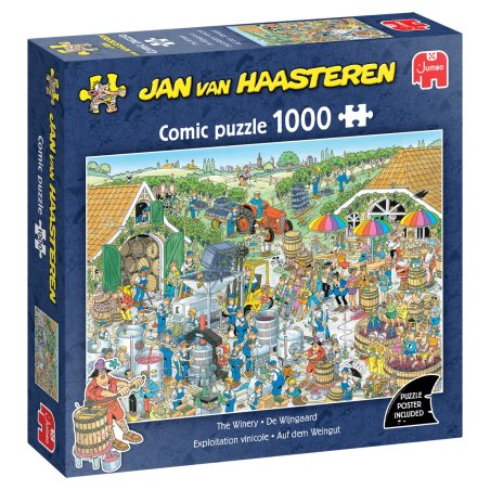 Jan Van Haasteren - The Winery, 1000 Piece Puzzle (JUM9095)