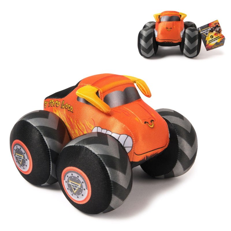 Monster Jam Plush Truck 17 cm w. Sound - El Toro Loco