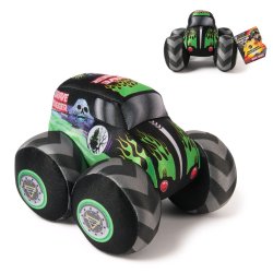 Monster Jam Plush Truck 17 cm w. Sound - Grave Digger