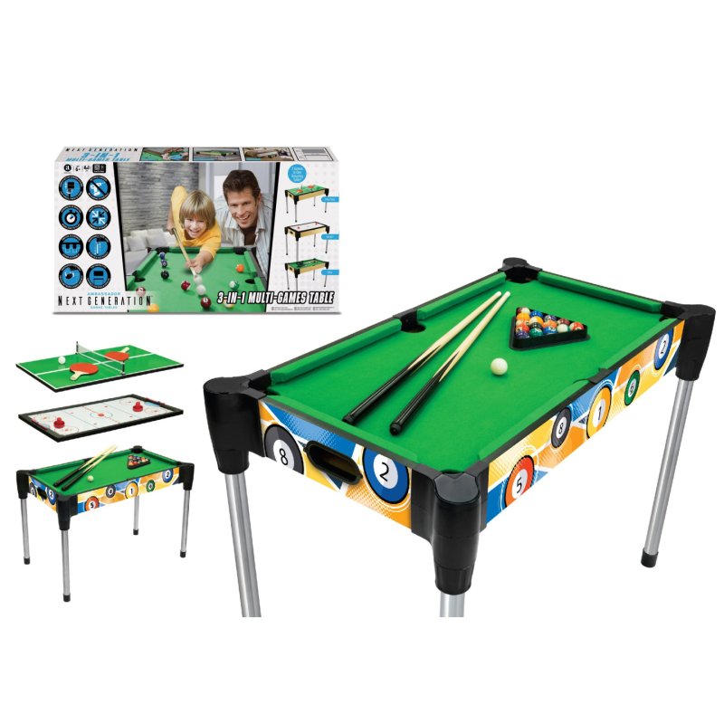 3-in-1 Games Table - 92 cm (MA8180)