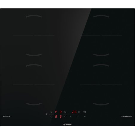 Gorenje GI6401BSCE Black Built-in 59 cm Zone induction hob 4 zone(s)