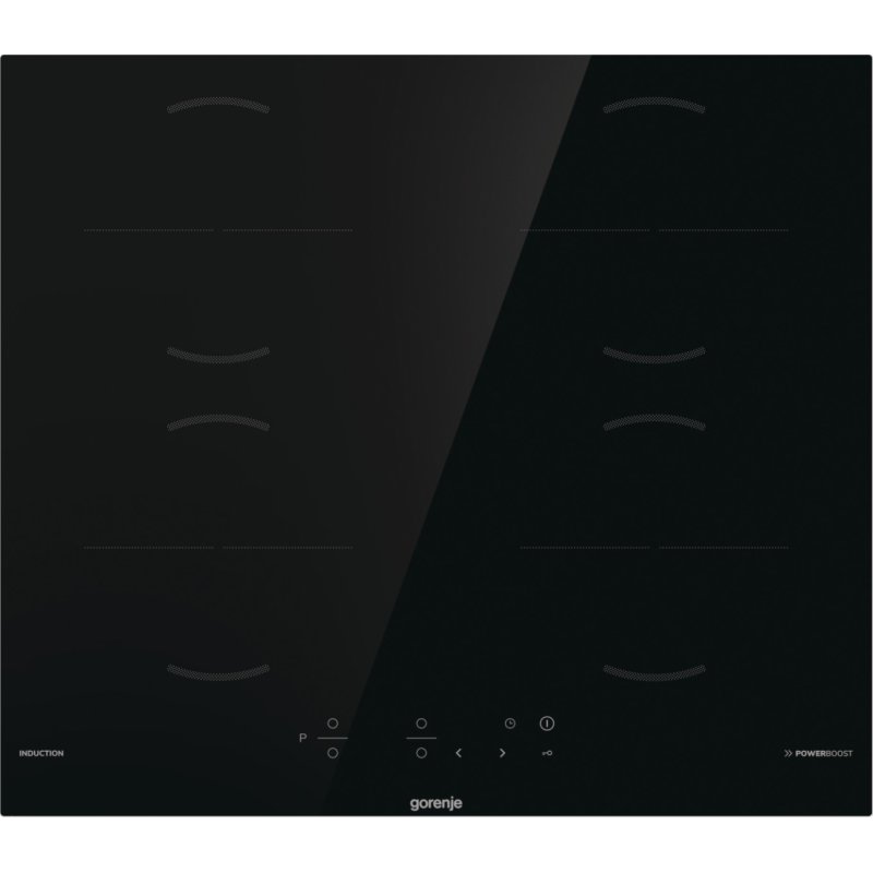 Gorenje GI6401BSCE Black Built-in 59 cm Zone induction hob 4 zone(s)
