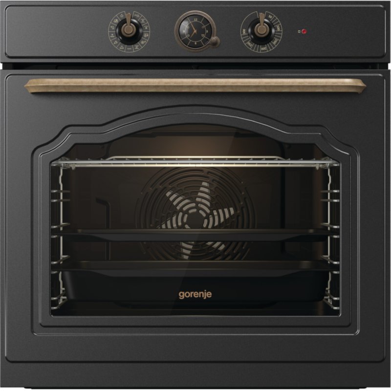 Gorenje BOS67371CLB oven 77 L 2300 W A Black