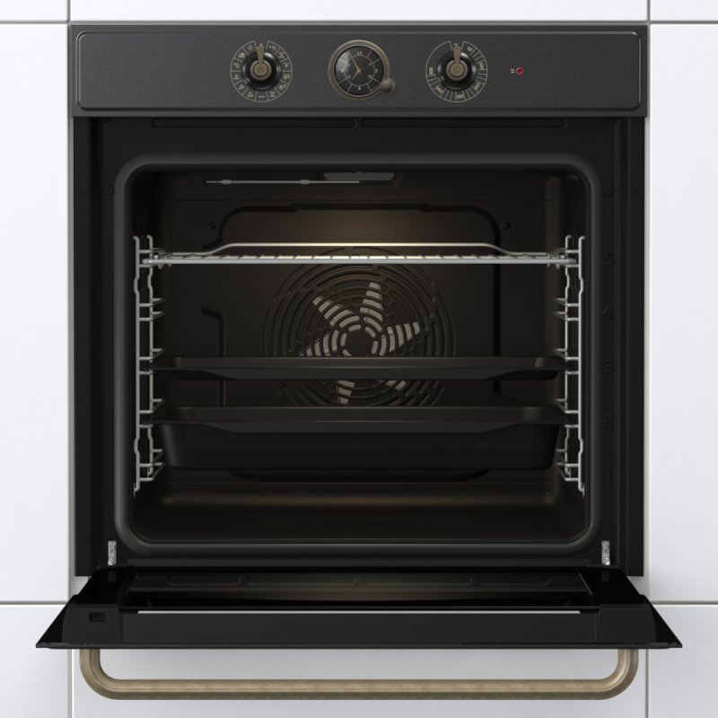 Gorenje BOS67371CLB oven 77 L 2300 W A Black