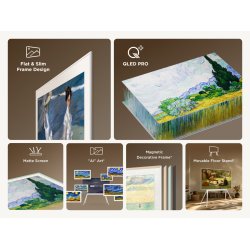 TCL 55A300W-UK TV 139,7 cm (55") 4K Ultra HD Smart TV Wifi Blanc 450 cd/m²