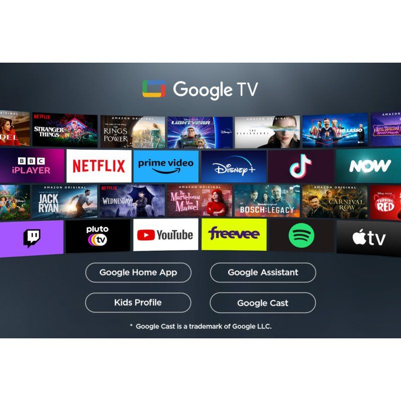TCL V6C 43V6C TV 109.2 cm (43") 4K Ultra HD Smart TV Wi-Fi Metallic 260 cd/m²