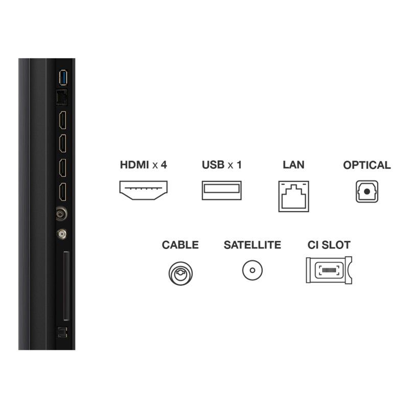 TCL Q6C 85Q6C TV 2,16 m (85") 4K Ultra HD Smart TV Wifi Métallique